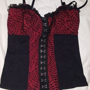 Royal bones corset top hot topic